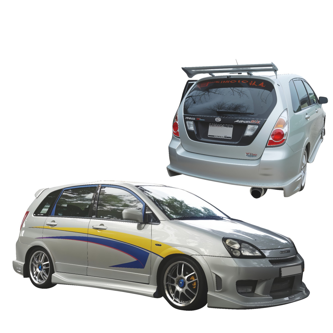 All kind of body kits for Suzuki Aerio 2003. Exterior/Complete Body Kits 