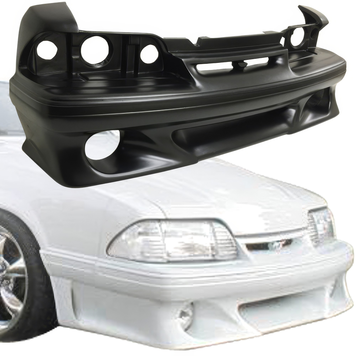 All kind of body kits for Ford Mustang 1987. Exterior/Front Bumpers or Lips 