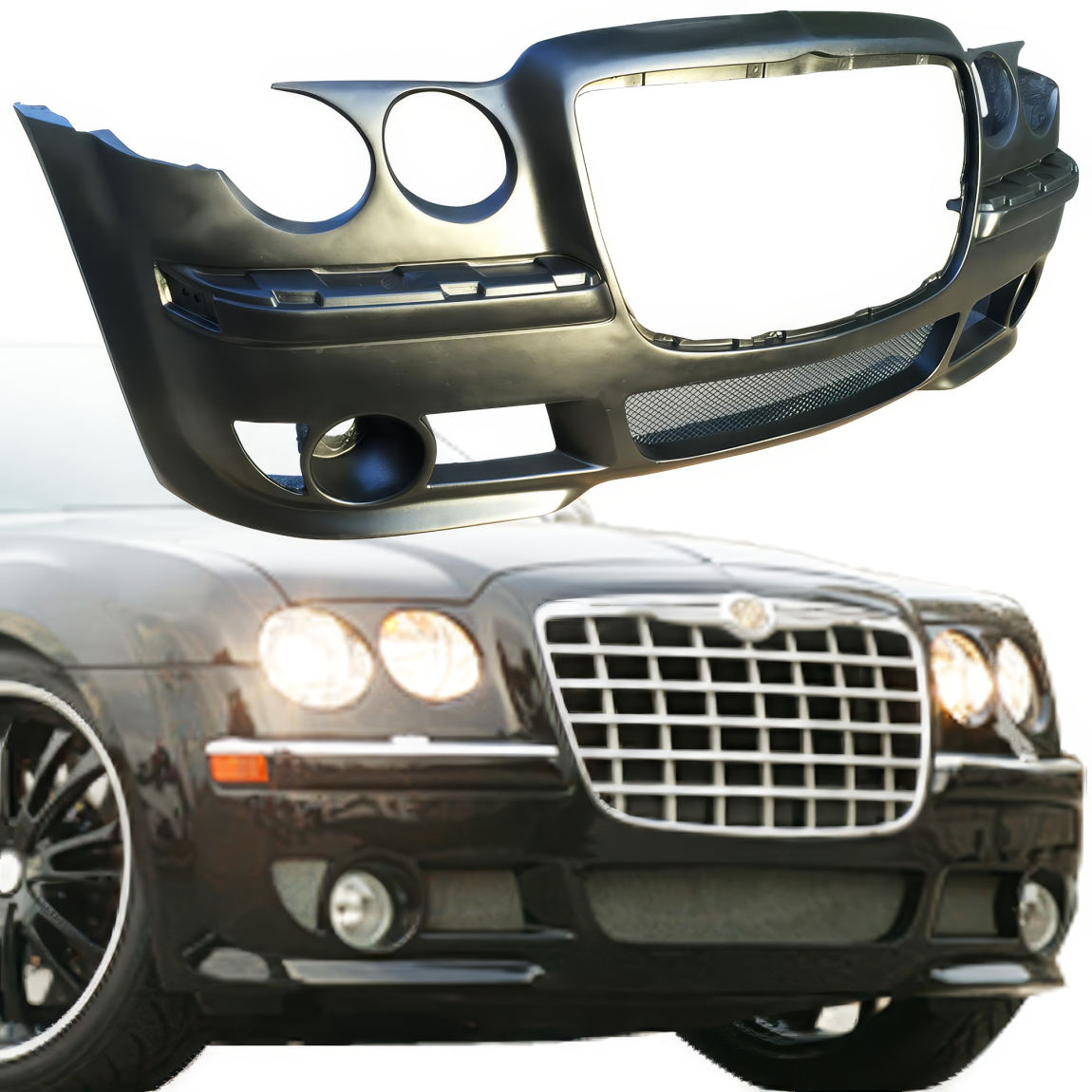 All kind of body kits for Chrysler 300 2005. Exterior/Front Bumpers or Lips 