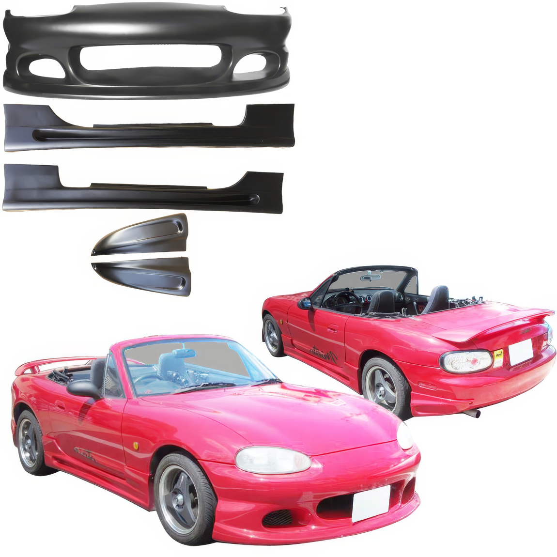 All kind of body kits for Mazda Miata 1998. Exterior/Complete Body Kits 