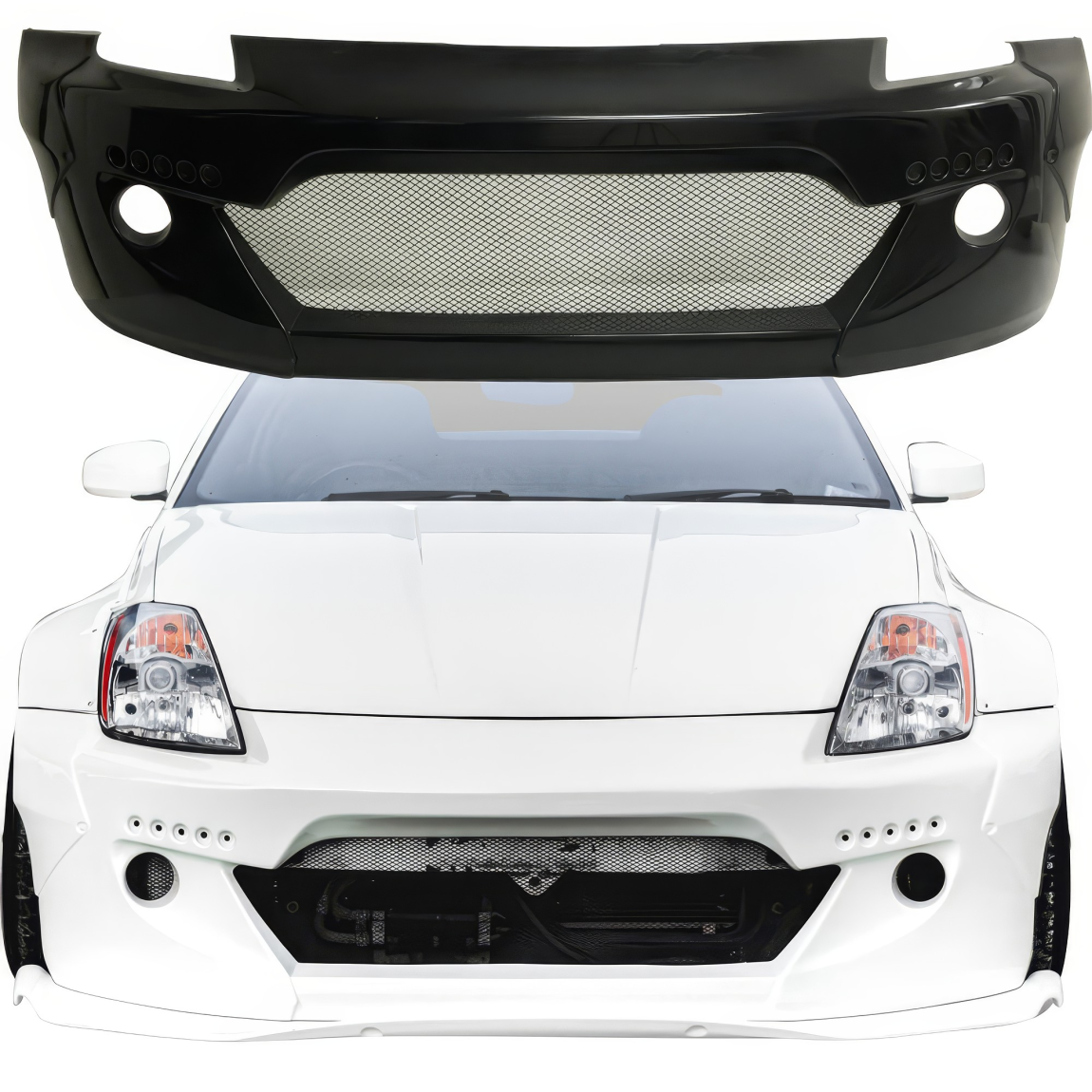 All kind of body kits for Nissan 350Z 2003. Exterior/Front Bumpers or Lips 