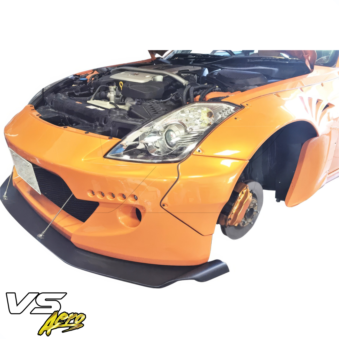 All kind of body kits for Nissan 350Z 2003. Exterior/Front Bumpers or Lips 