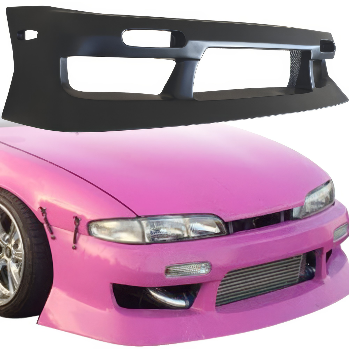 All kind of body kits for Nissan 240SX 1995. Exterior/Front Bumpers or Lips 