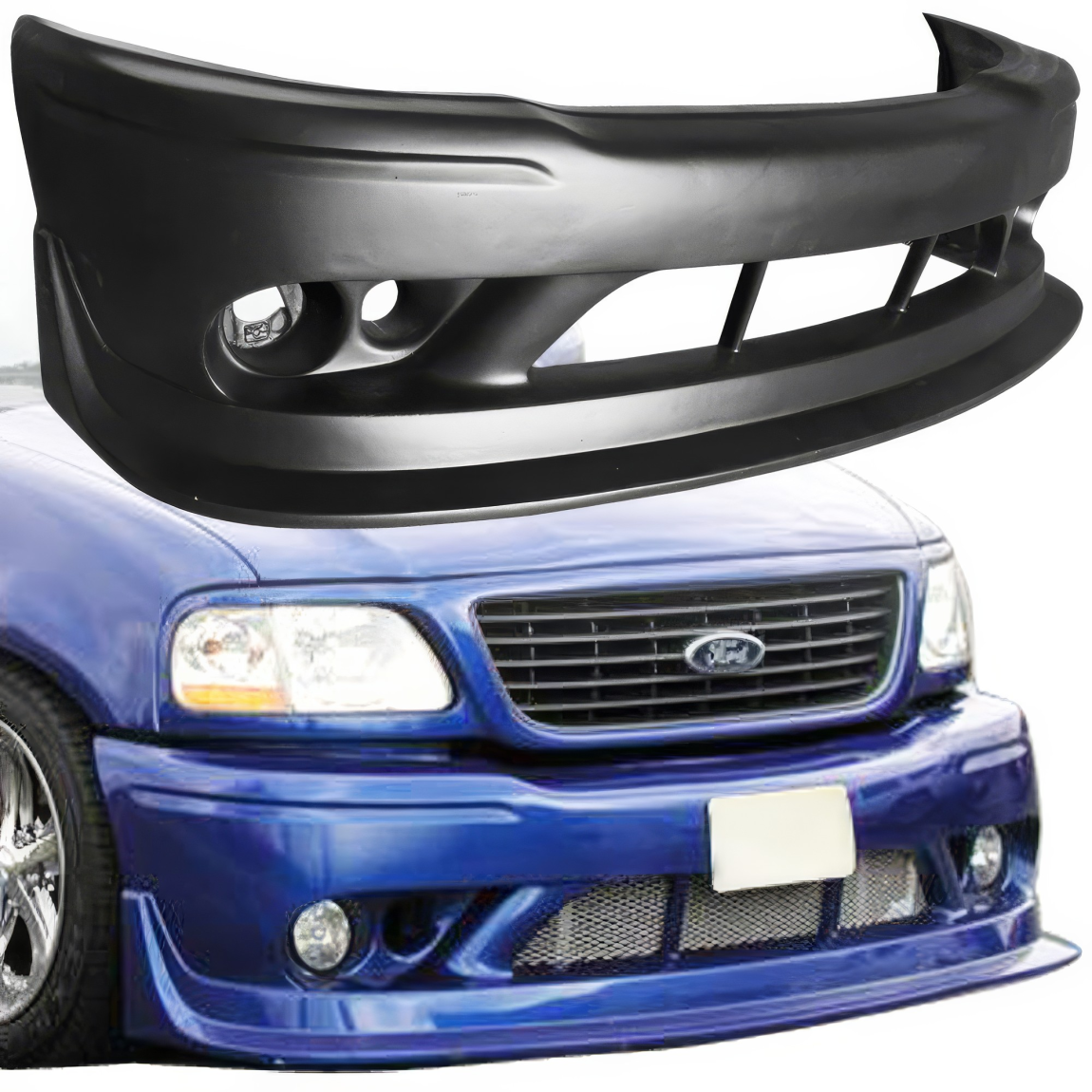 All kind of body kits for Ford F-150 1997. Exterior/Front Bumpers or Lips 