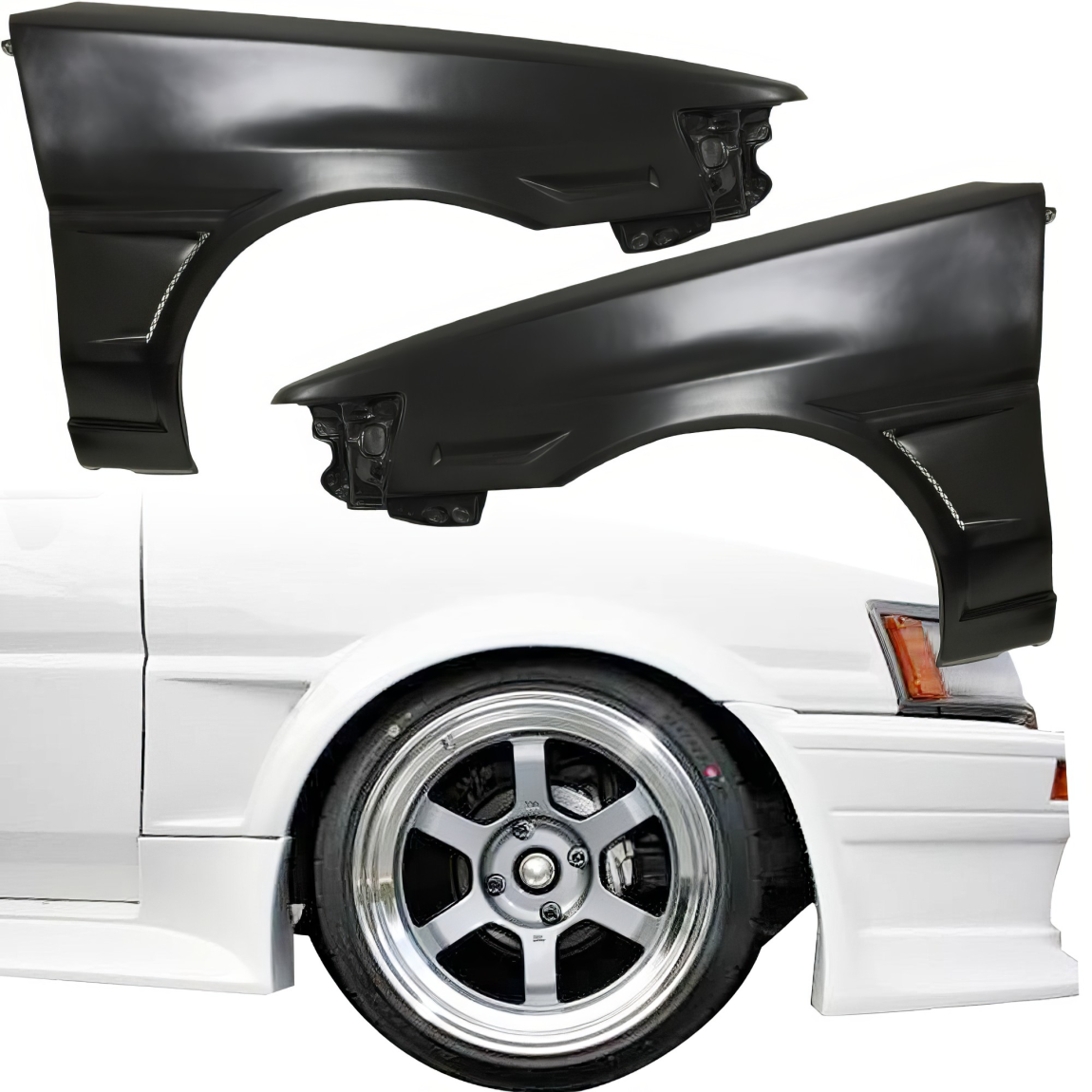 All kind of body kits for Toyota Corolla 1984. Exterior/Fenders 