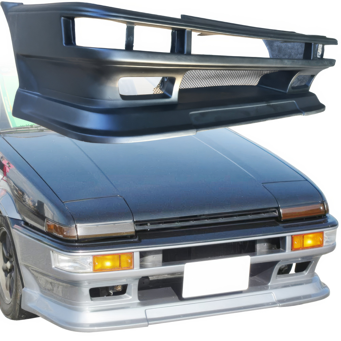 All kind of body kits for Toyota Corolla 1984. Exterior/Front Bumpers or Lips 