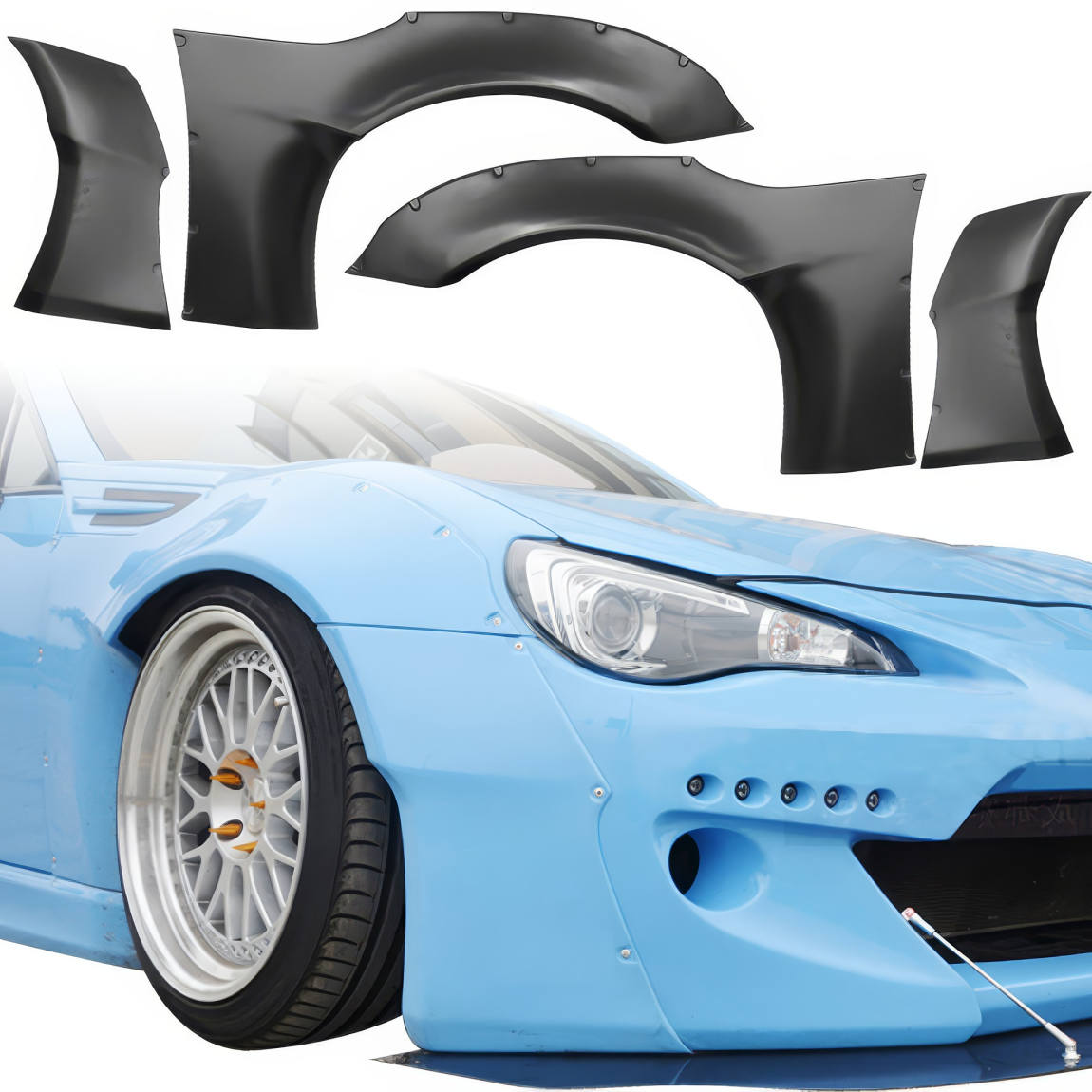 All kind of body kits for Scion FR-S 2013. Exterior/Fenders 