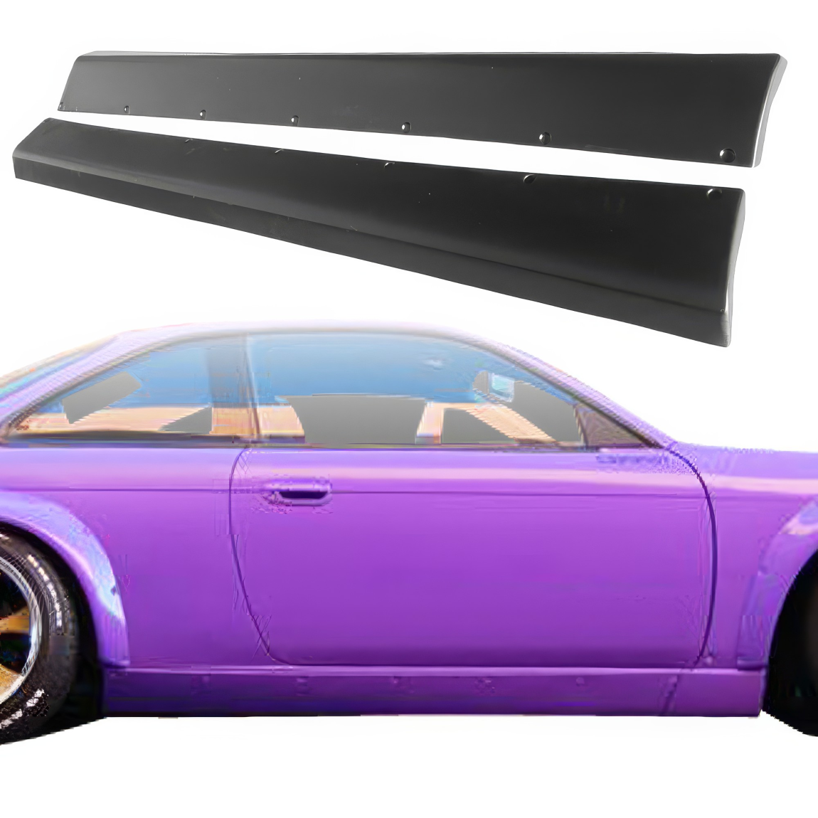 All kind of body kits for Nissan 240SX 1995. Exterior/Side Skirts 