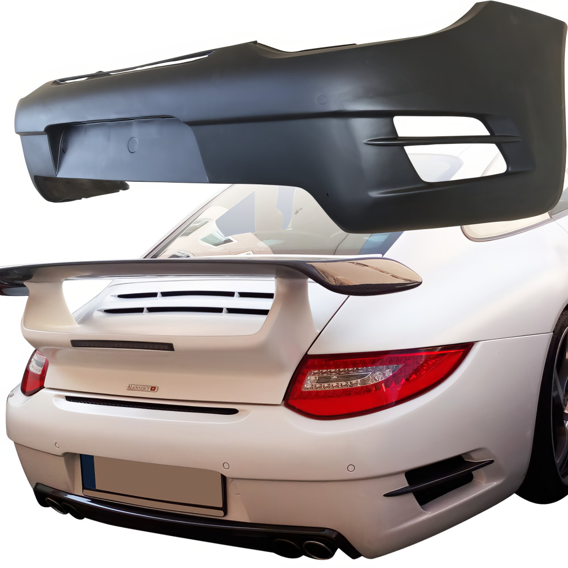 All kind of body kits for Porsche 911 2009. Exterior/Rear Bumpers or Lips 