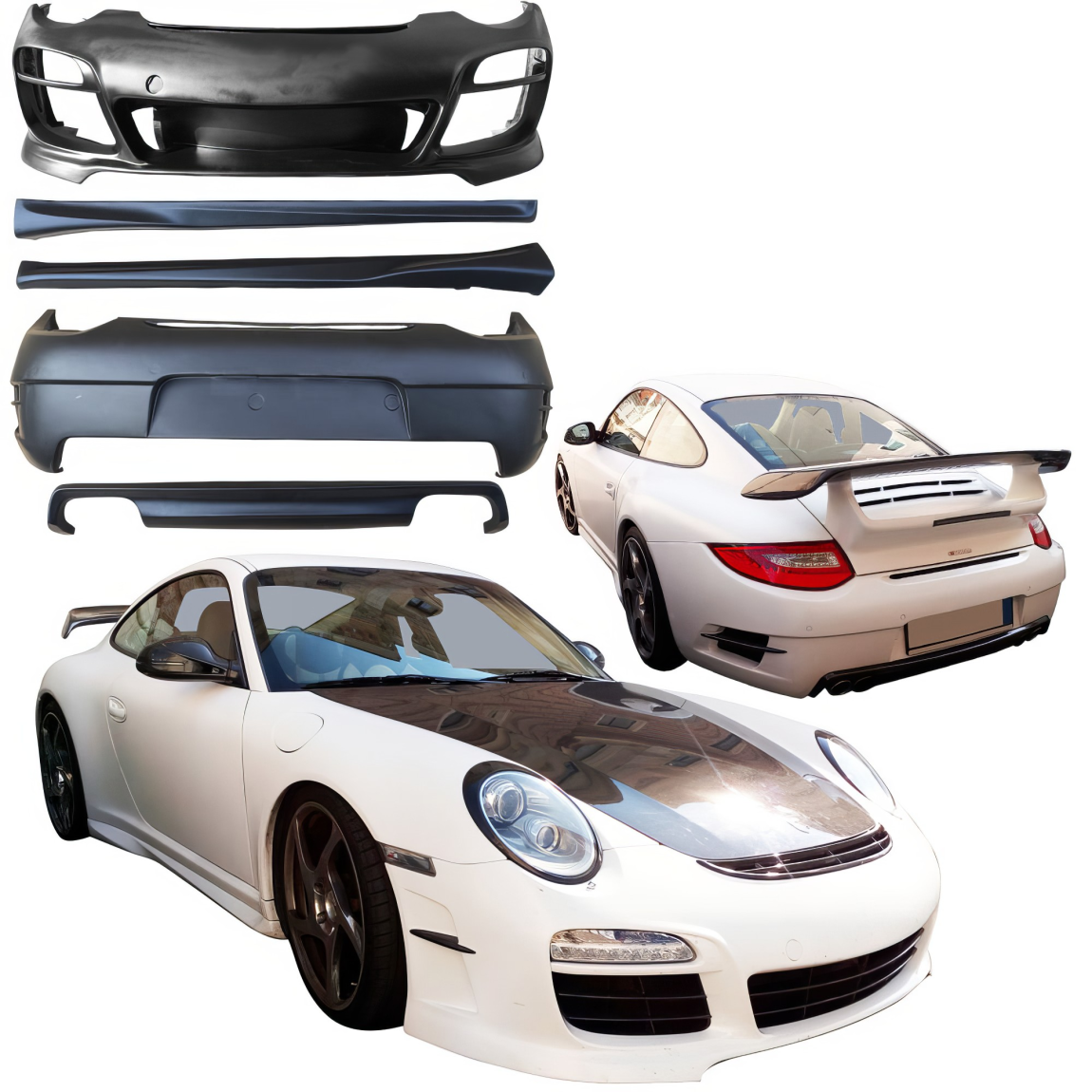 All kind of body kits for Porsche 911 2009. Exterior/Complete Body Kits 