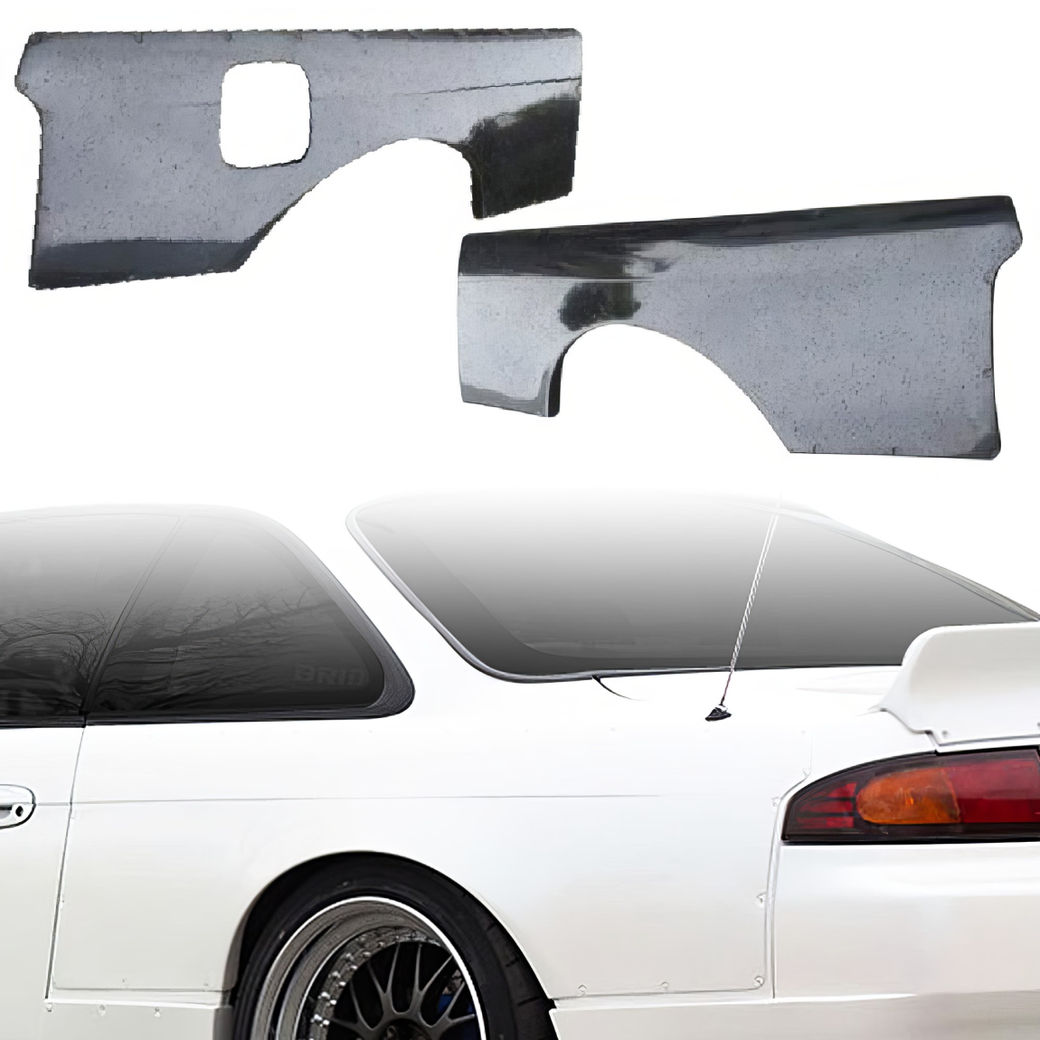 All kind of body kits for Nissan 240SX 1995. Exterior/Fenders 