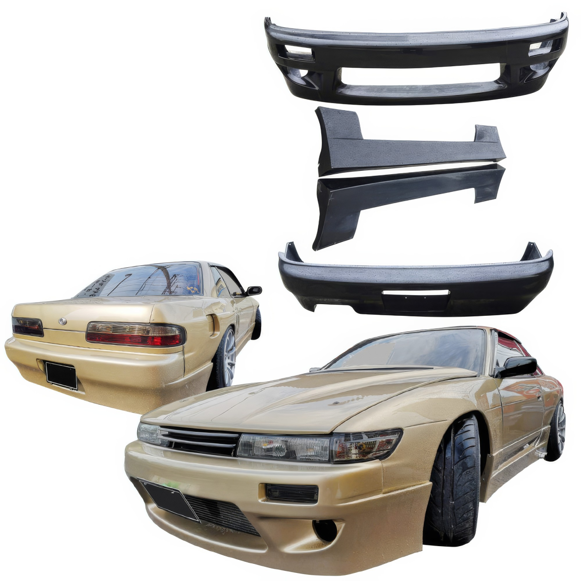 All kind of body kits for Nissan Silvia 1989. Exterior/Complete Body Kits 