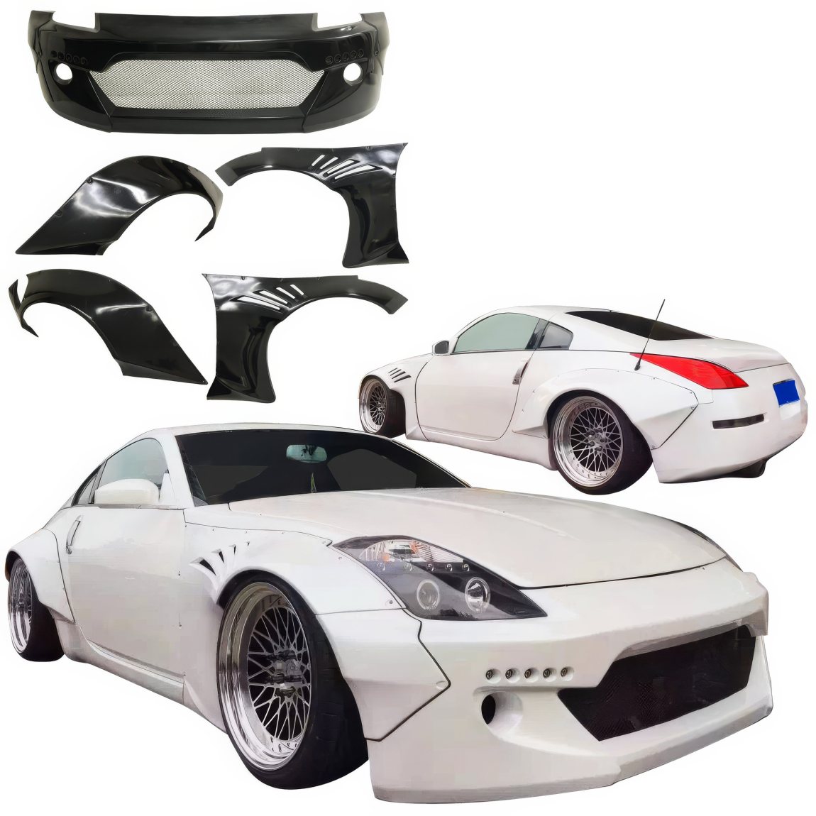 All kind of body kits for Nissan 350Z 2003. Exterior/Complete Body Kits 