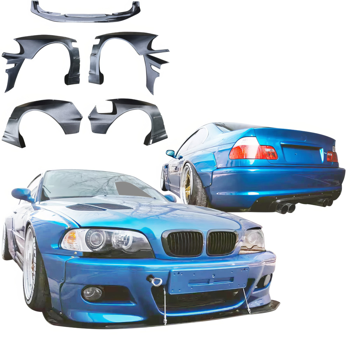 All kind of body kits for BMW 3-Series 1999. Exterior/Complete Body Kits 