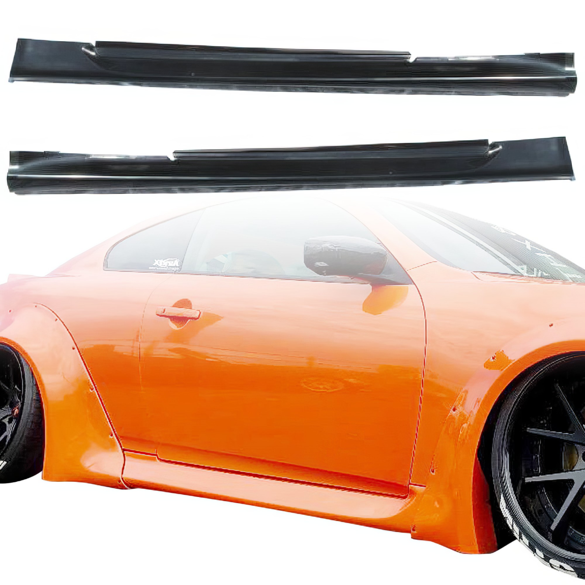 All kind of body kits for Infiniti G37 2008. Exterior/Side Skirts 