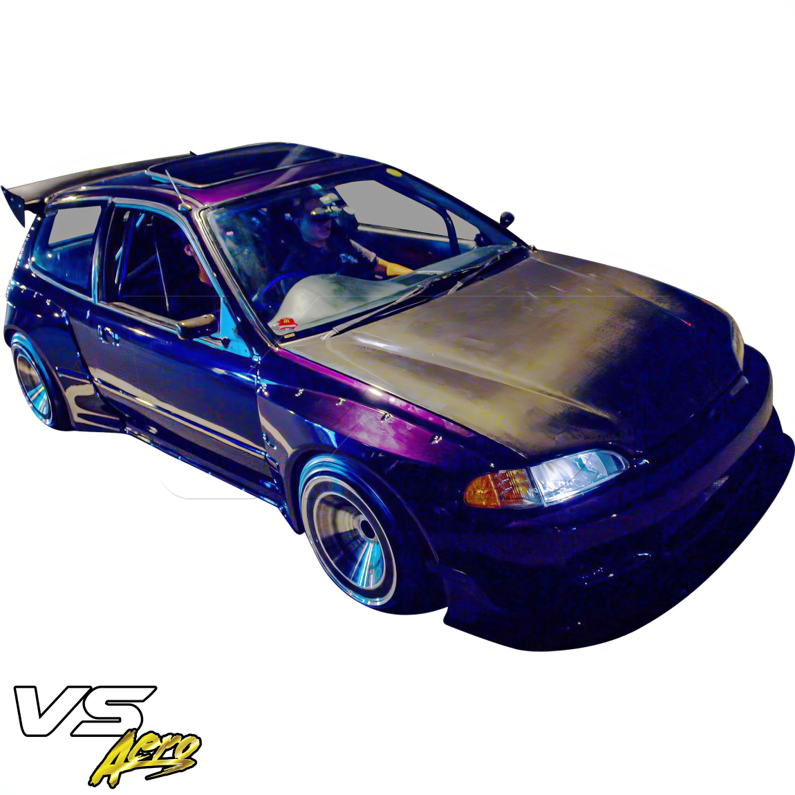 All kind of body kits for Honda Civic 1992. Exterior/Wings 