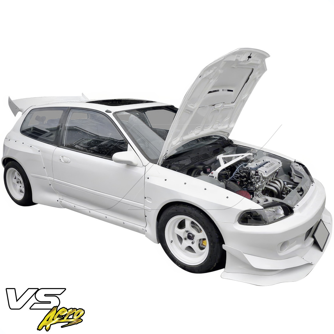 All kind of body kits for Honda Civic 1992. Exterior/Canards 