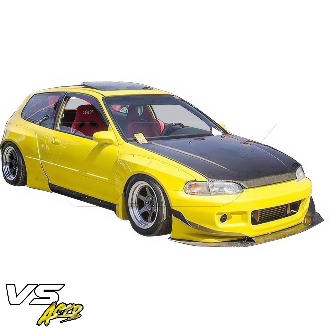 All kind of body kits for Honda Civic 1992. Exterior/Canards 