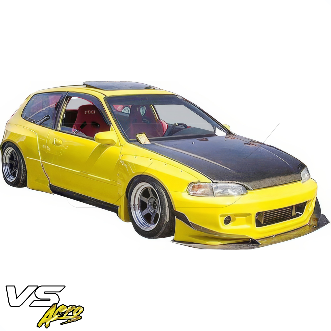 All kind of body kits for Honda Civic 1992. Exterior/Canards 