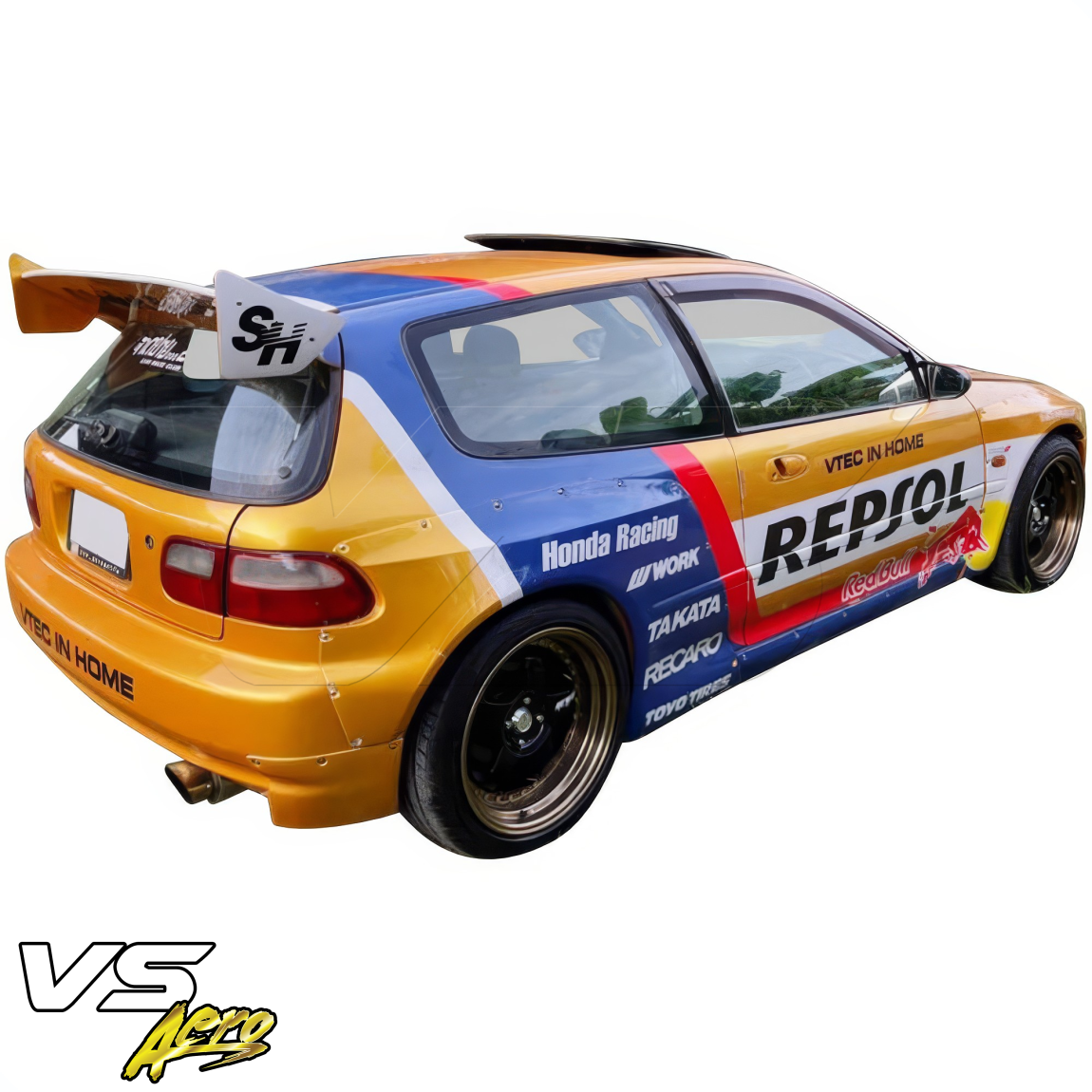 All kind of body kits for Honda Civic 1992. Exterior/Wings 