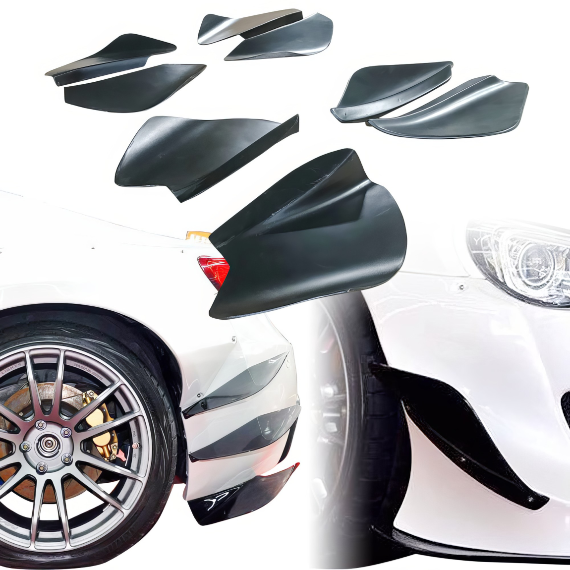 All kind of body kits for Subaru BRZ 2013. Exterior/Canards 