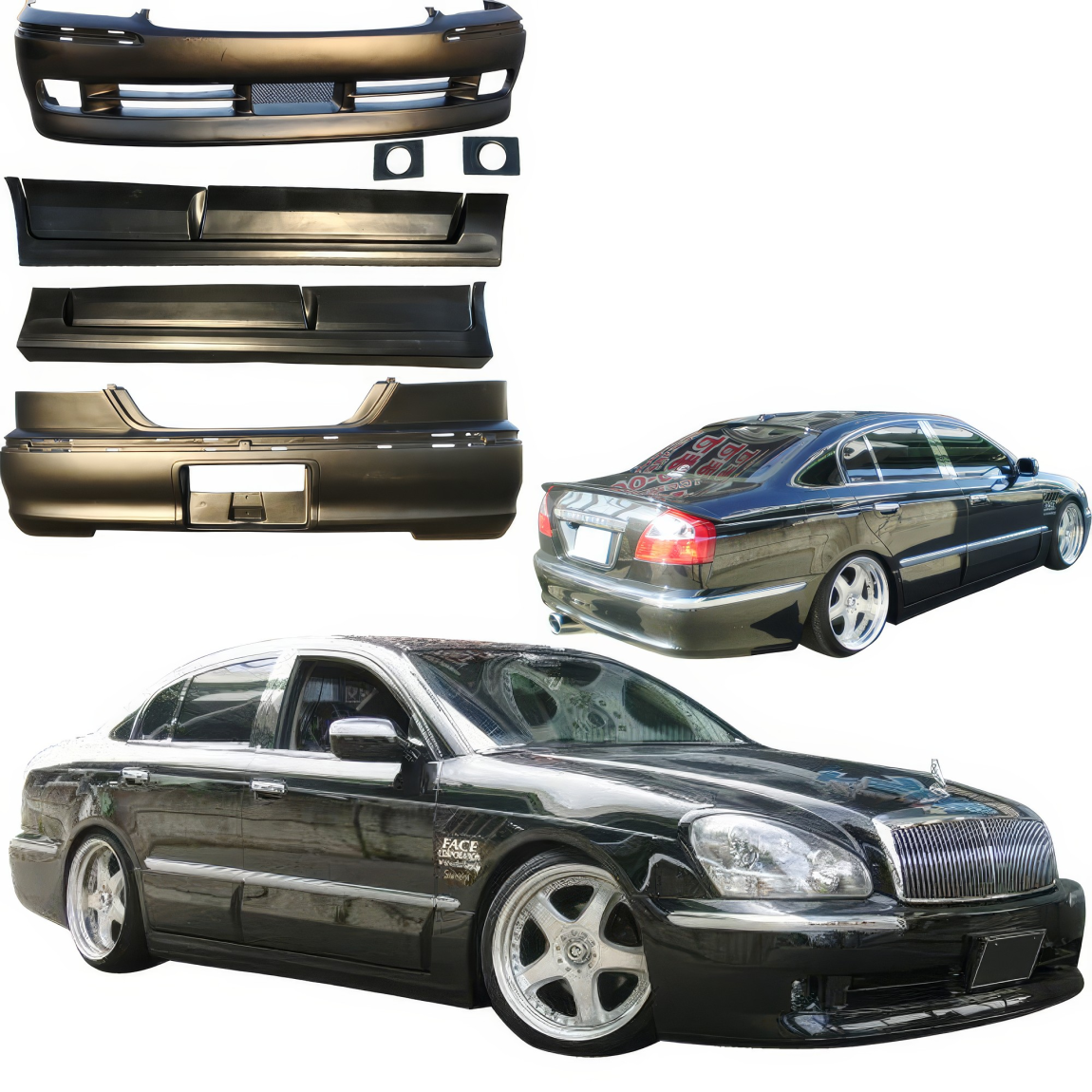 All kind of body kits for Infiniti Q45 2002. Exterior/Complete Body Kits 