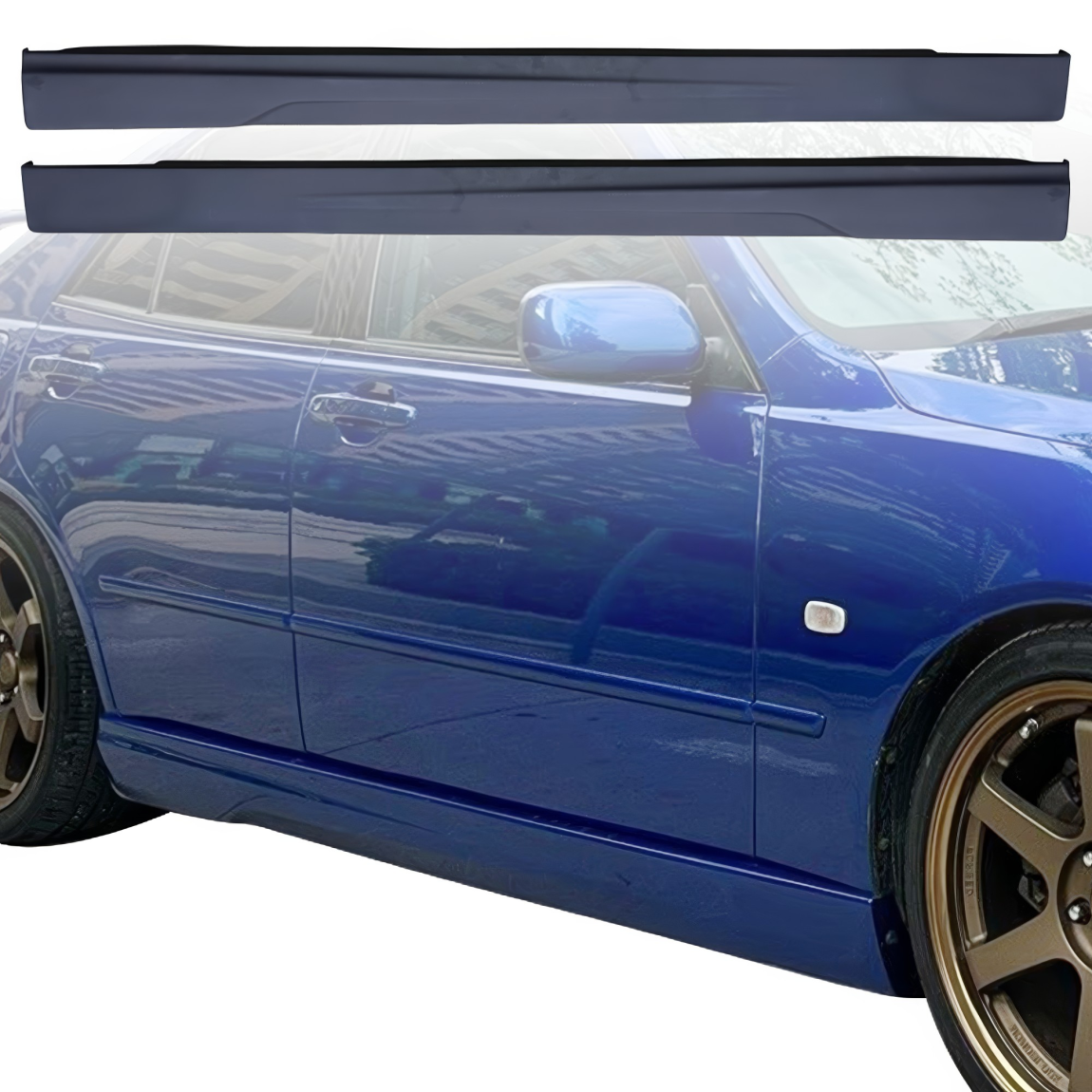 All kind of body kits for Lexus IS Series 2000. Exterior/Side Skirts 