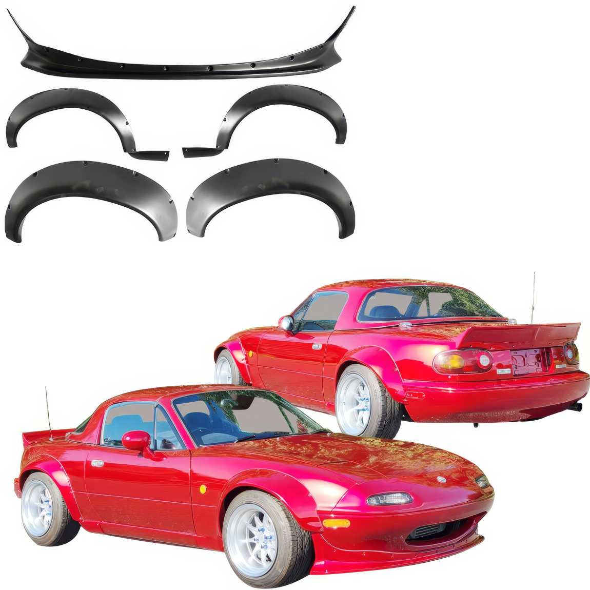 All kind of body kits for Mazda Miata 1990. Exterior/Complete Body Kits 