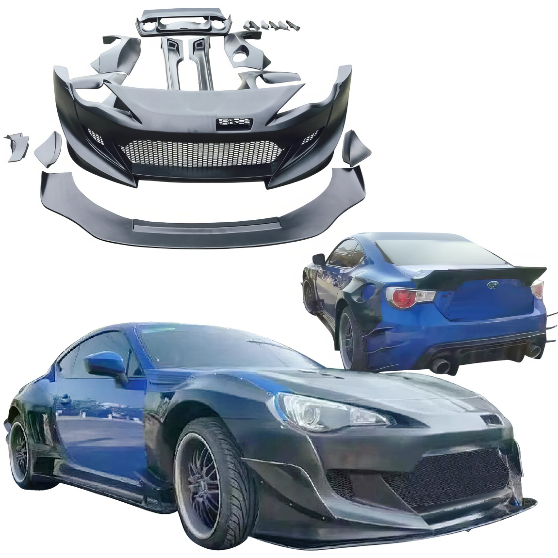 All kind of body kits for Scion FR-S 2013. Exterior/Complete Body Kits 