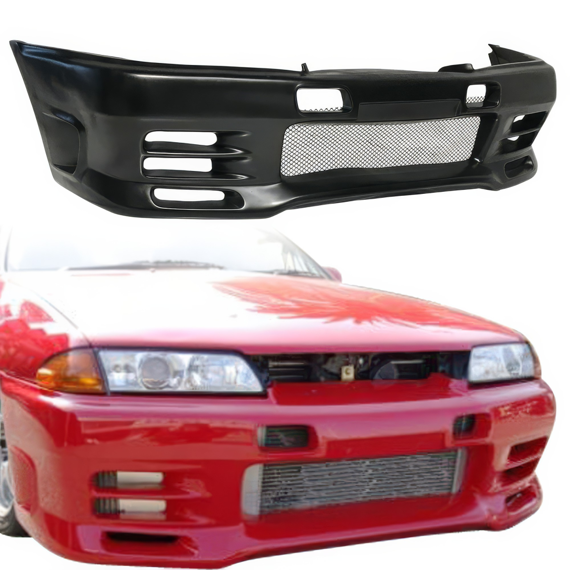 All kind of body kits for Nissan Skyline (R32) GTS 1990. Exterior/Front Bumpers or Lips 
