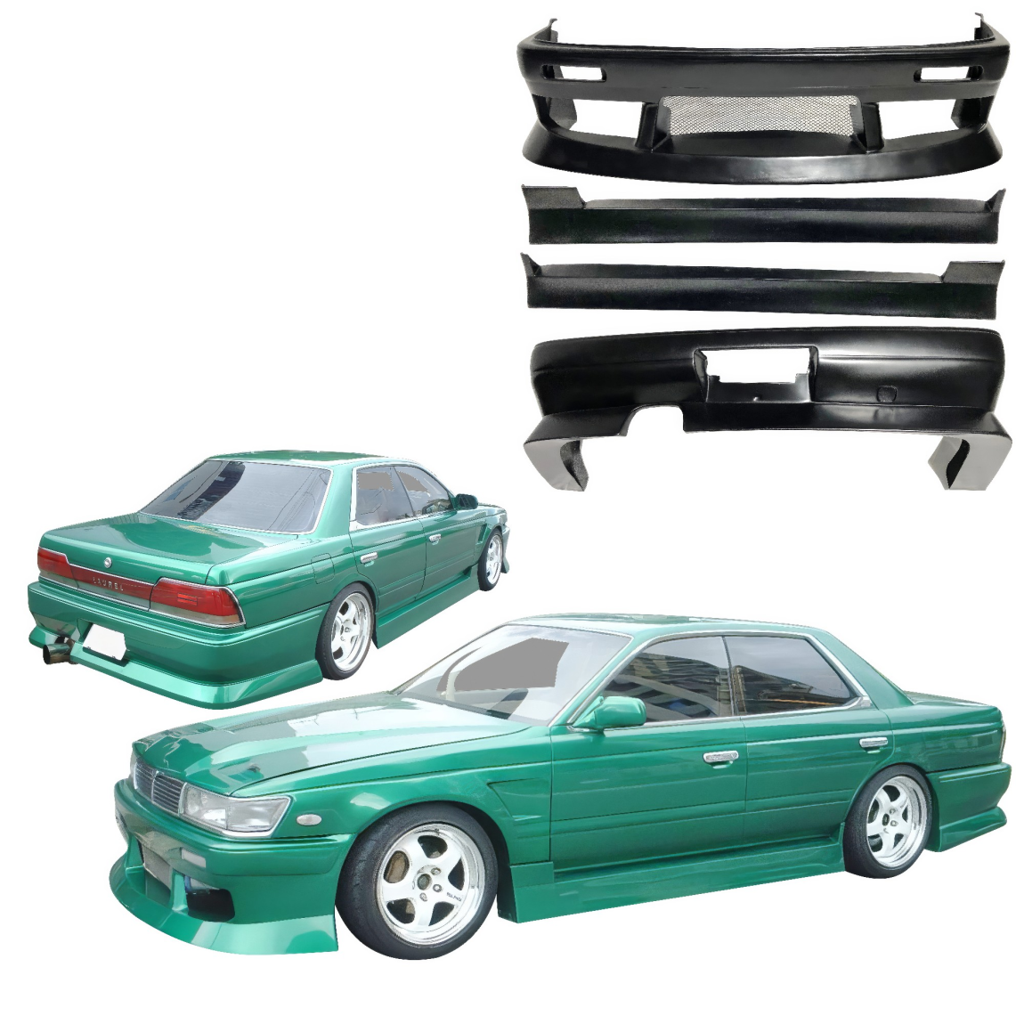 All kind of body kits for Nissan Laurel 1989. Exterior/Complete Body Kits 