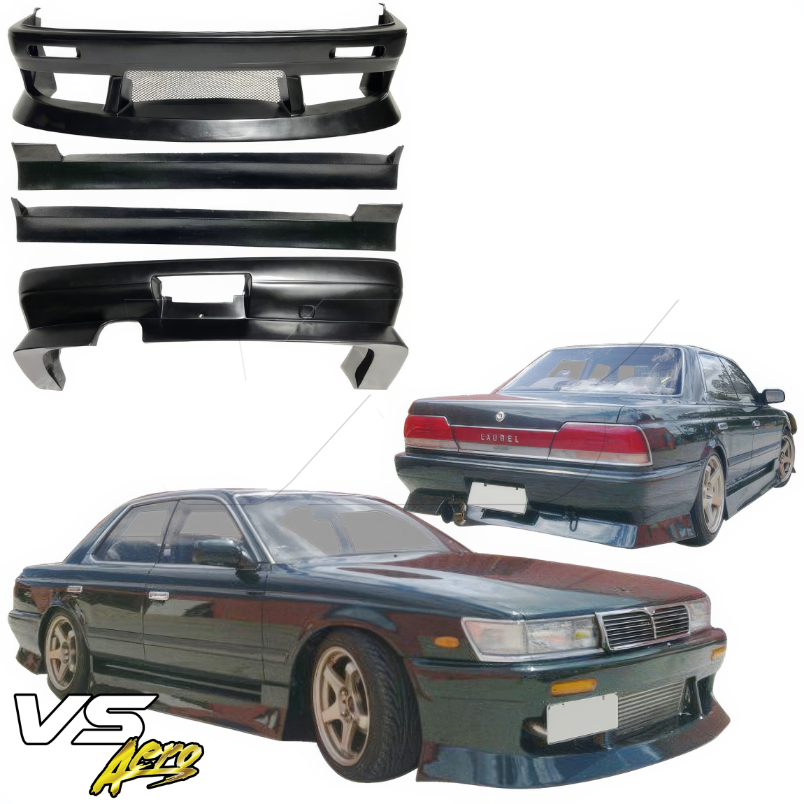 All kind of body kits for Nissan Laurel 1989. Exterior/Complete Body Kits 