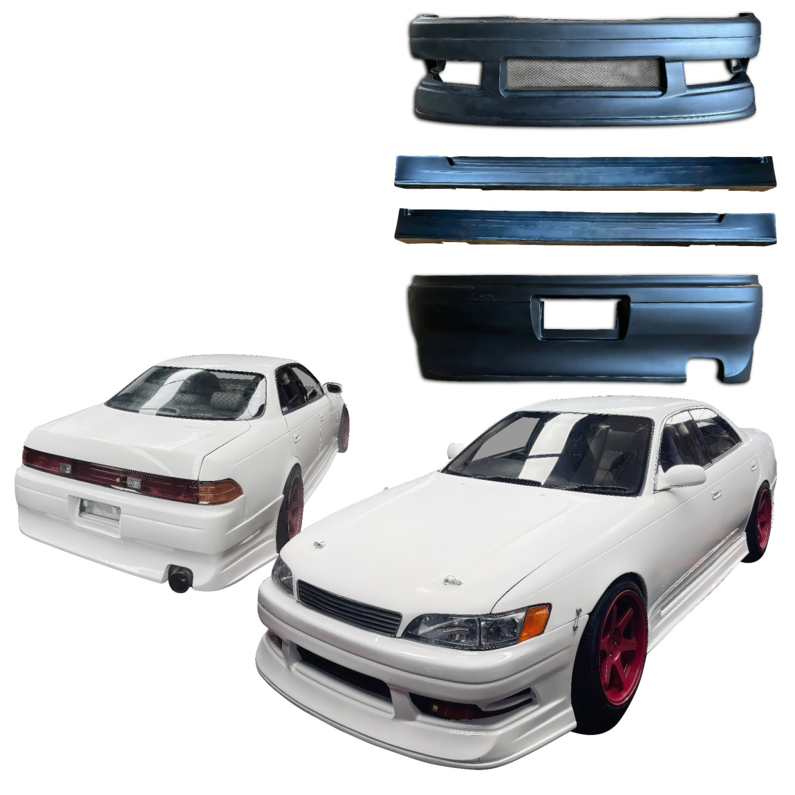 All kind of body kits for Toyota Mark II 1992. Exterior/Complete Body Kits 