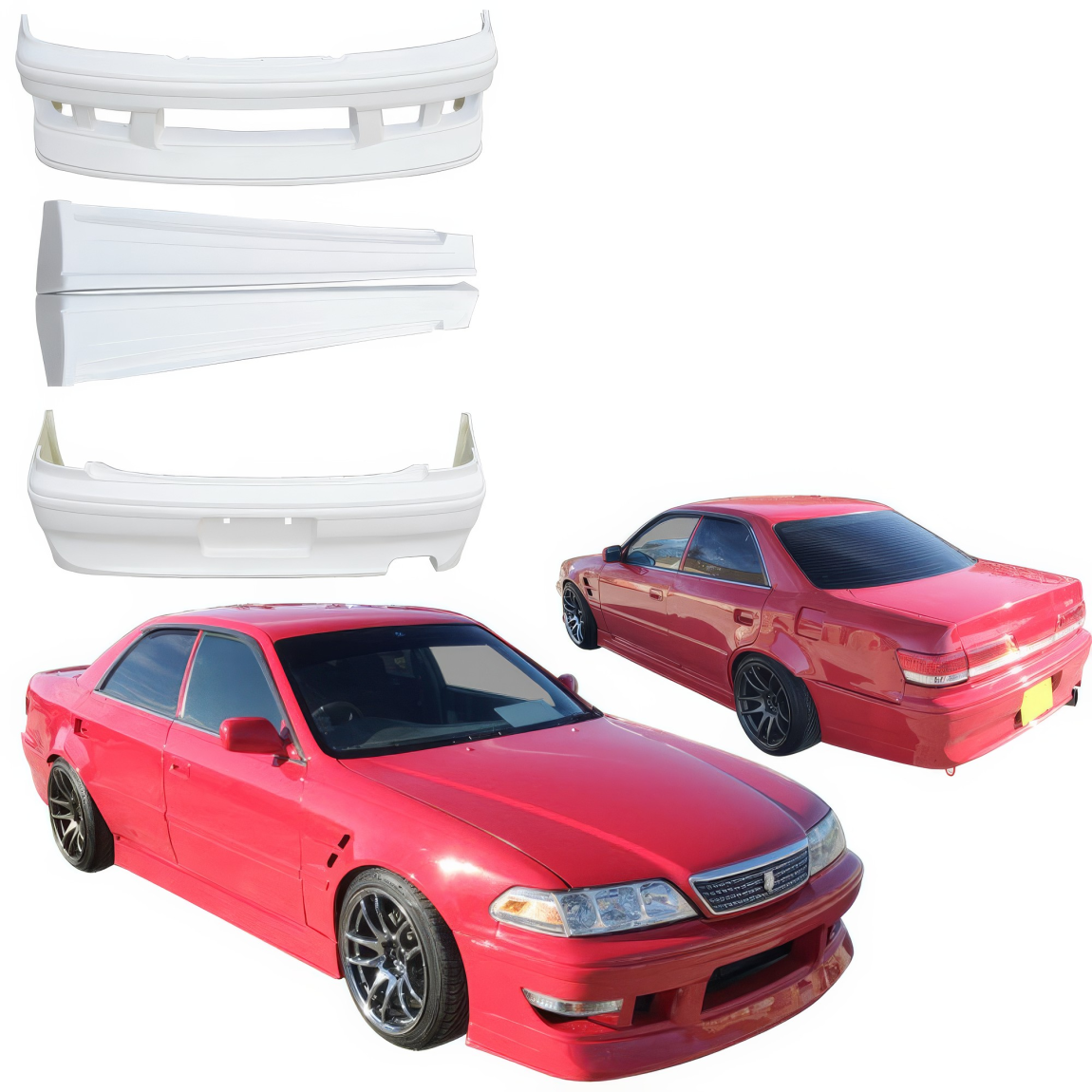 All kind of body kits for Toyota Mark II 1996. Exterior/Complete Body Kits 