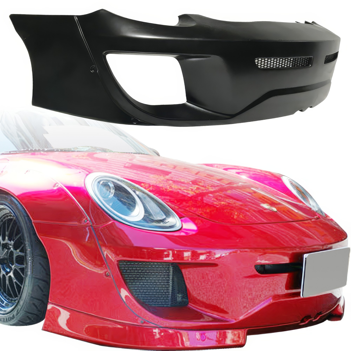 All kind of body kits for Porsche Cayman 2006. Exterior/Front Bumpers or Lips 