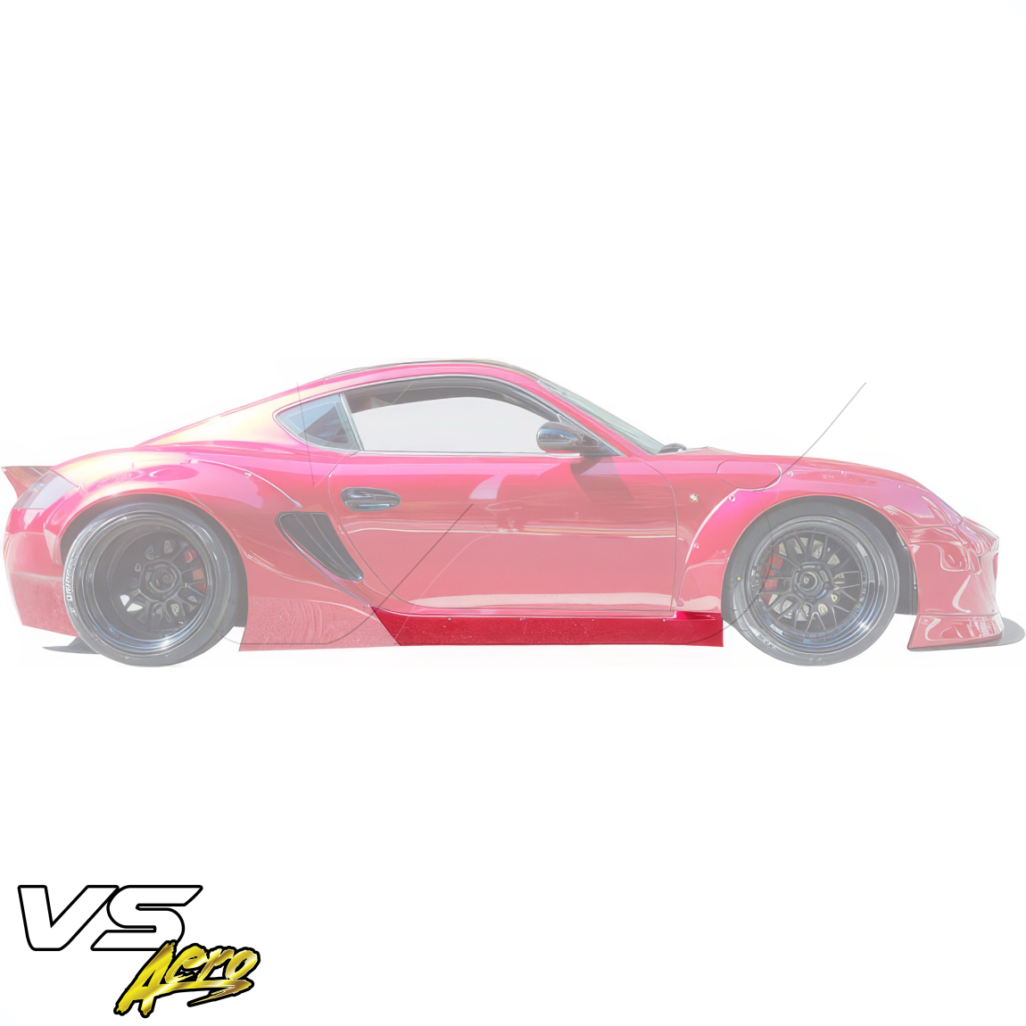 All kind of body kits for Porsche Cayman 2006. Exterior/Side Skirts 