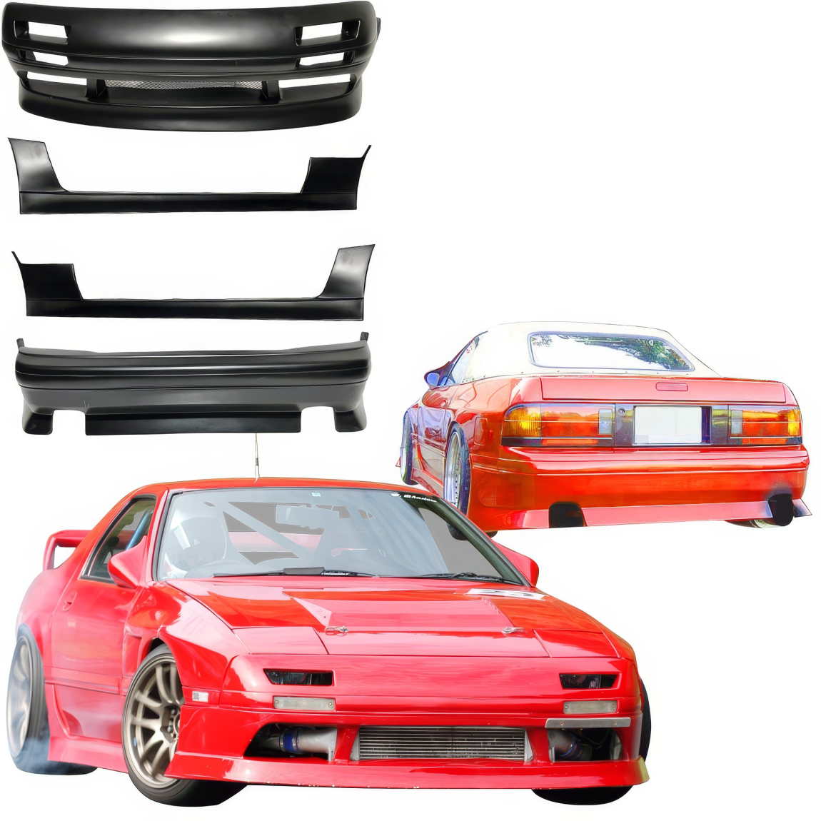 All kind of body kits for Mazda RX-7 1986. Exterior/Complete Body Kits 