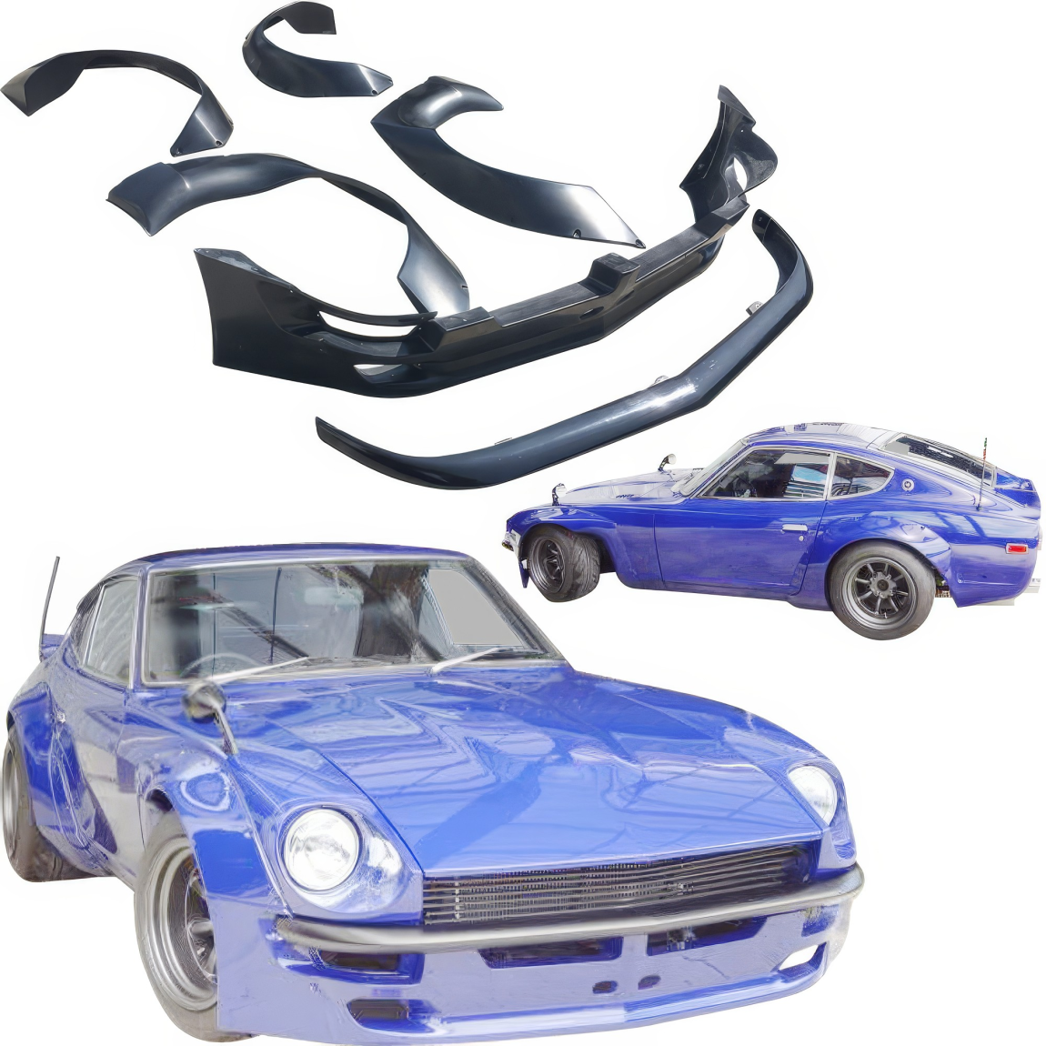 All kind of body kits for Datsun 240Z 1970. Exterior/Complete Body Kits 