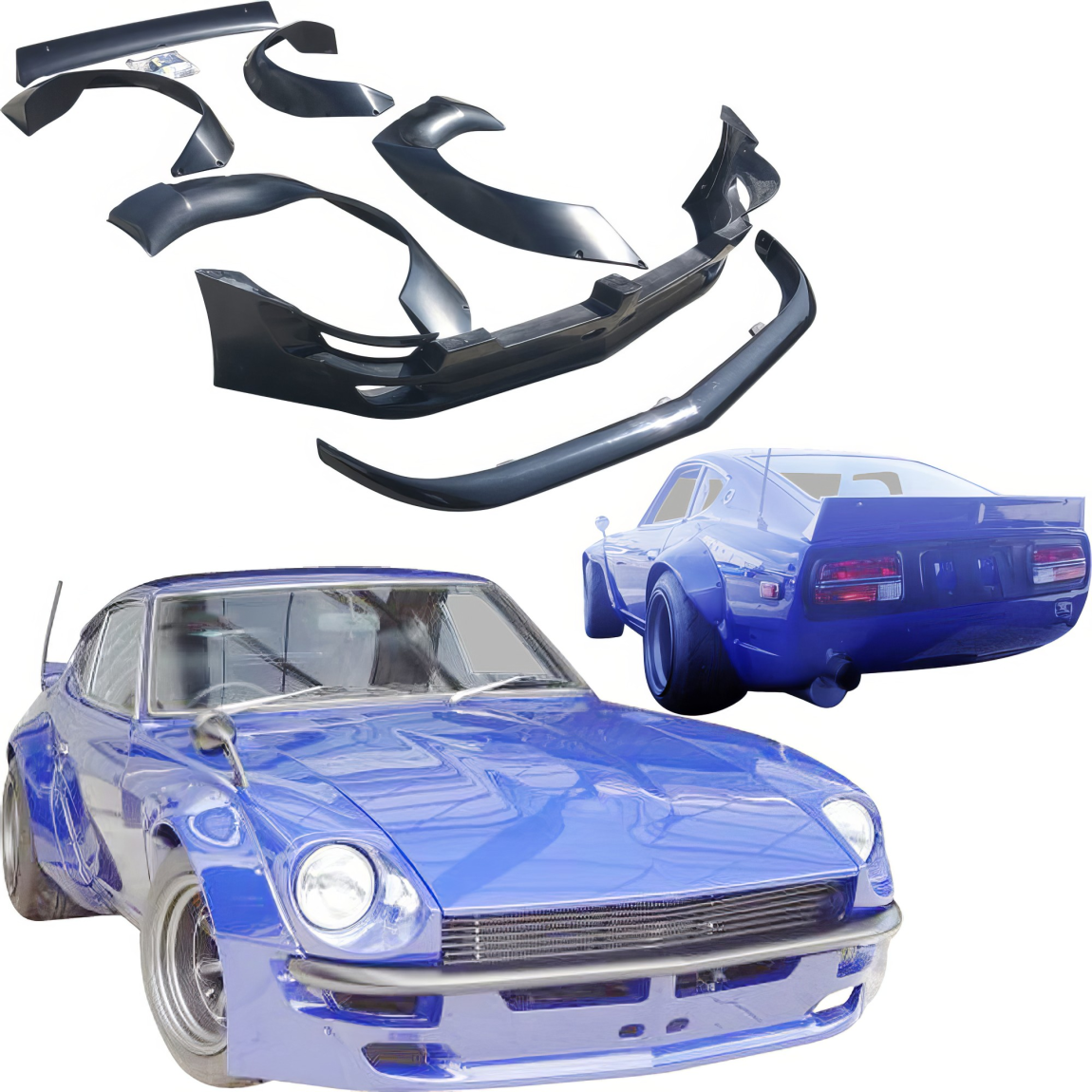 All kind of body kits for Datsun 240Z 1970. Exterior/Complete Body Kits 