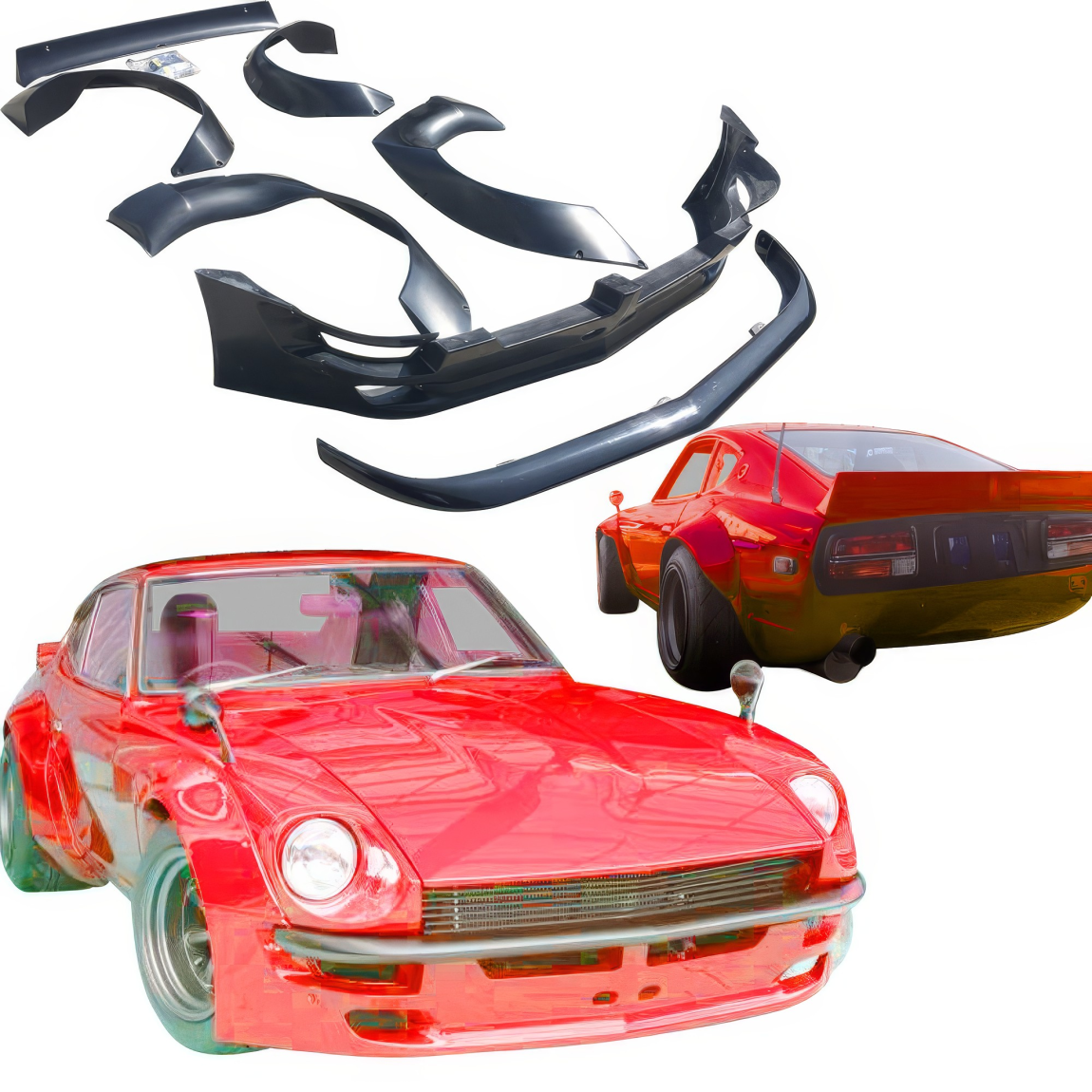 All kind of body kits for Datsun 240Z 1970. Exterior/Complete Body Kits 