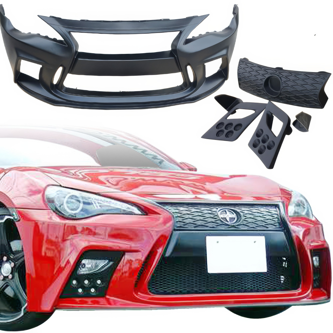 All kind of body kits for Scion FR-S 2013. Exterior/Front Bumpers or Lips 