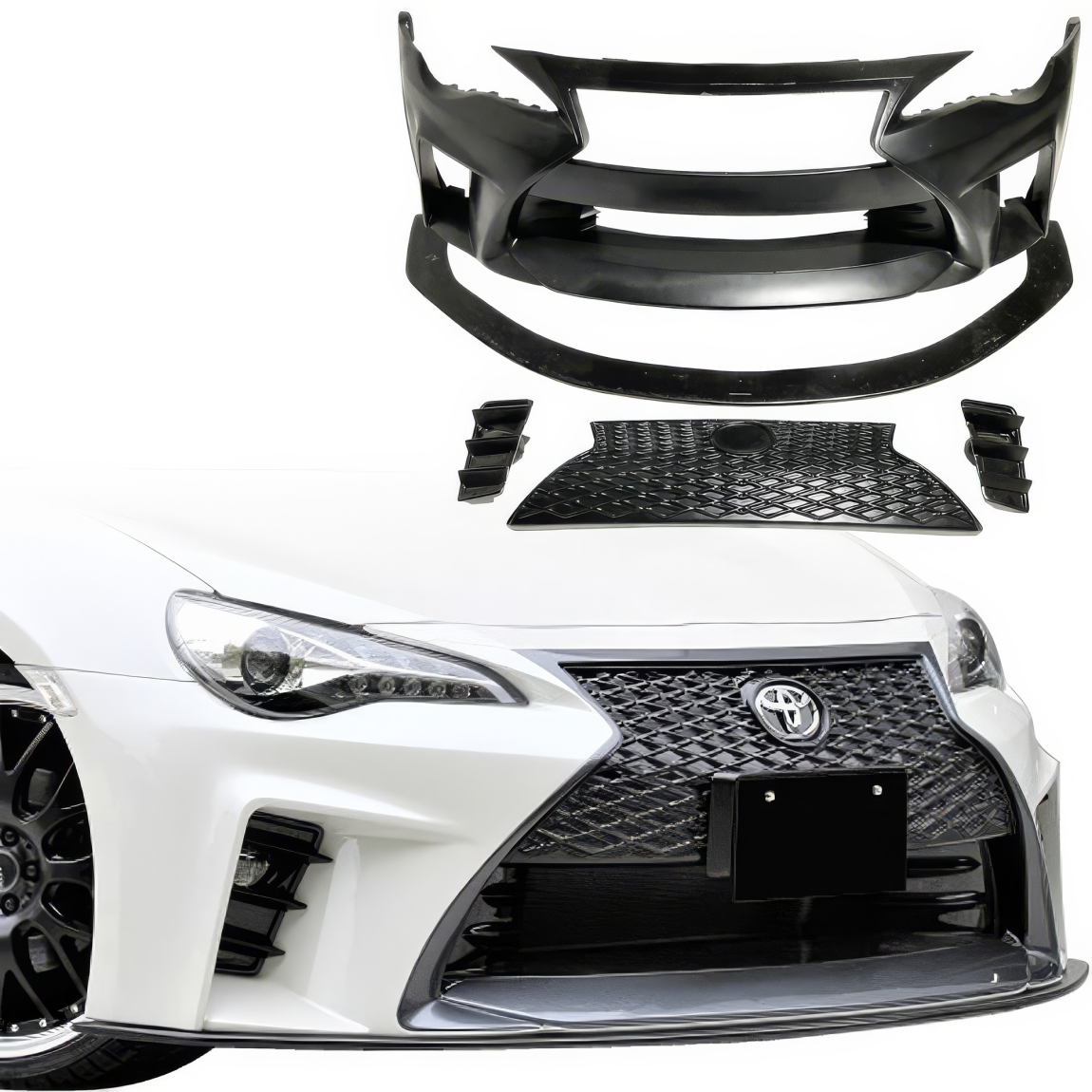 All kind of body kits for Scion FR-S 2013. Exterior/Front Bumpers or Lips 