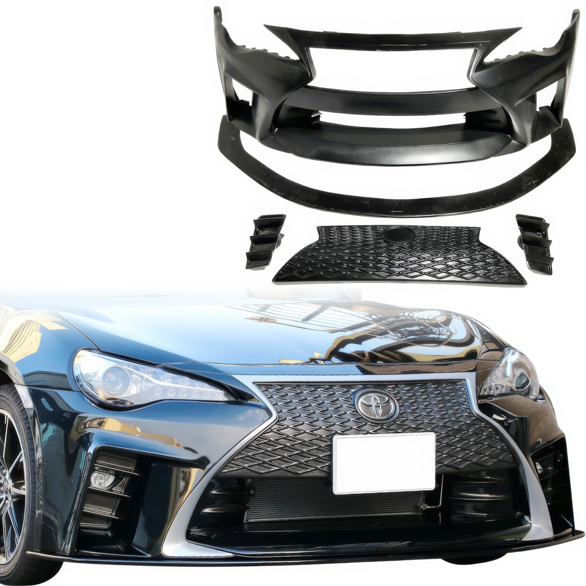 All kind of body kits for Scion FR-S 2013. Exterior/Front Bumpers or Lips 