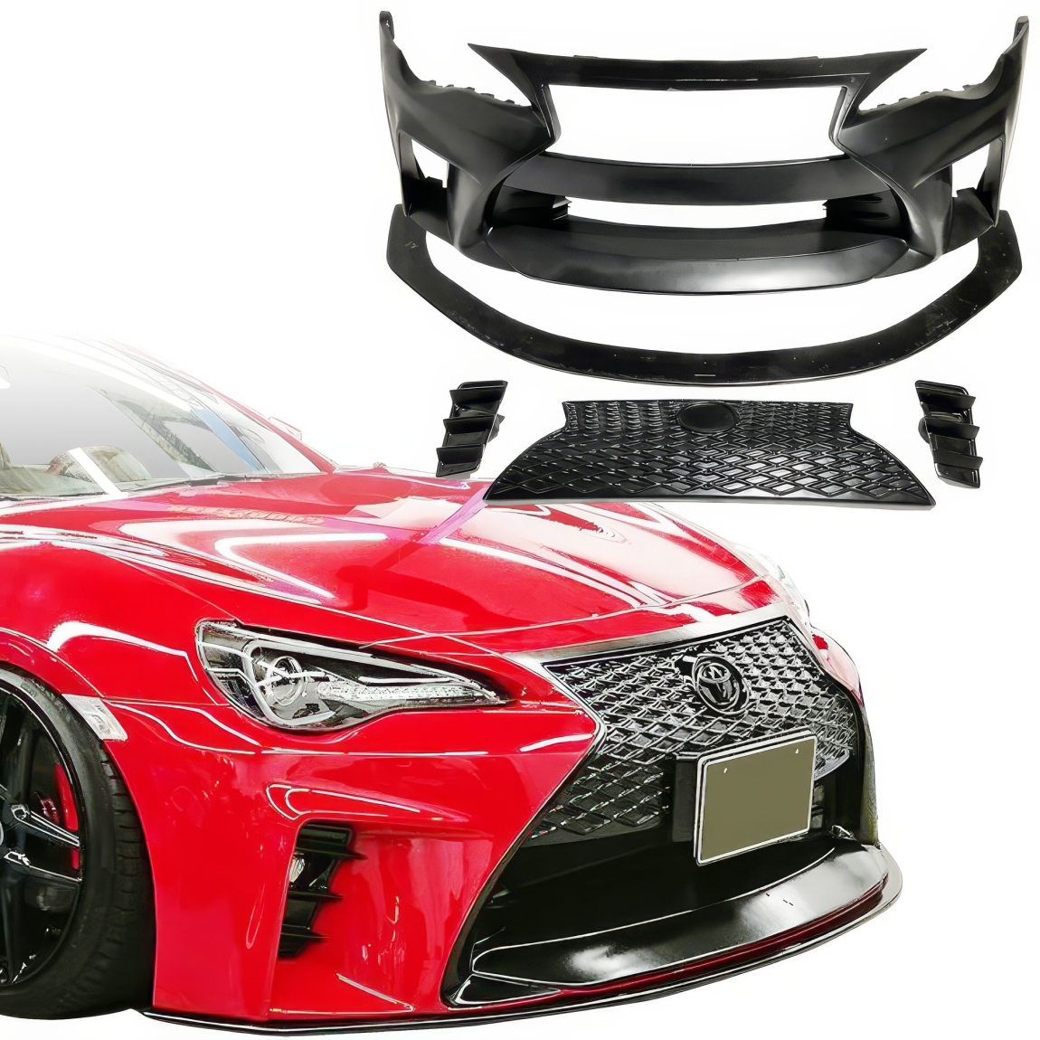 All kind of body kits for Subaru BRZ 2013. Exterior/Front Bumpers or Lips 