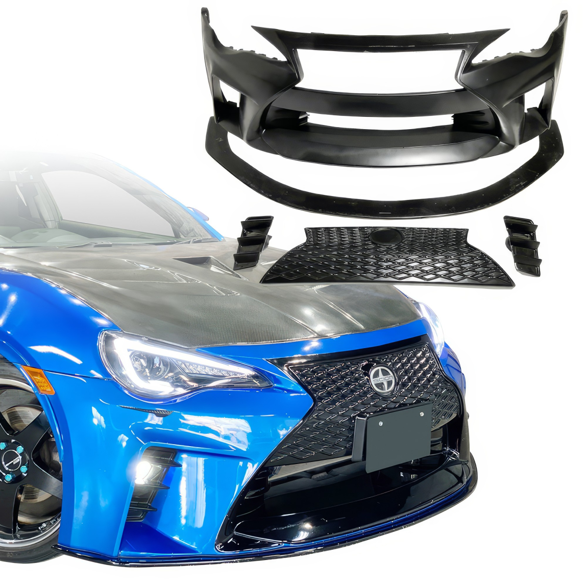 All kind of body kits for Subaru BRZ 2013. Exterior/Front Bumpers or Lips 