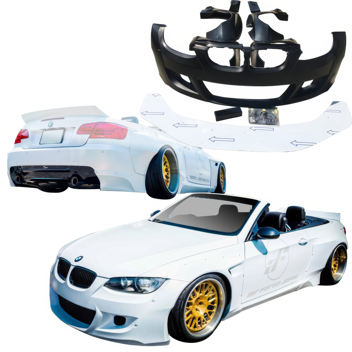 All kind of body kits for BMW M3 2008. Exterior/Complete Body Kits 