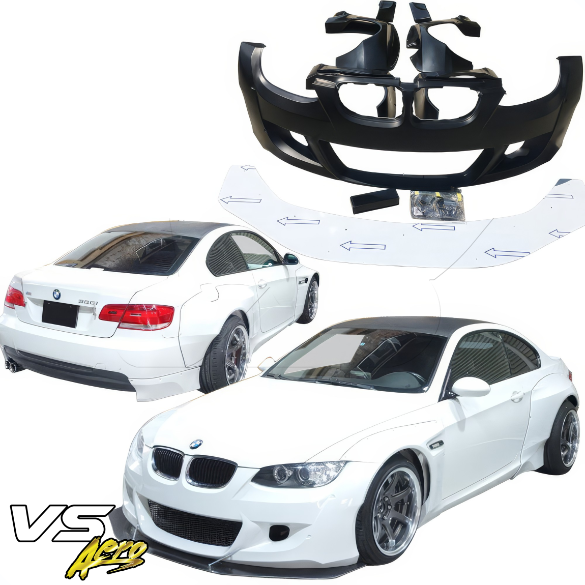 All kind of body kits for BMW M3 2008. Exterior/Complete Body Kits 