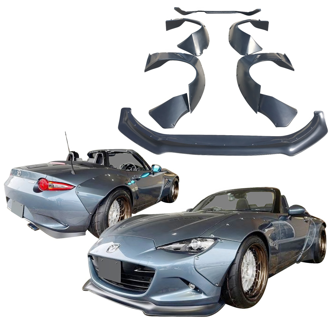 All kind of body kits for Mazda Miata 2016. Exterior/Complete Body Kits 