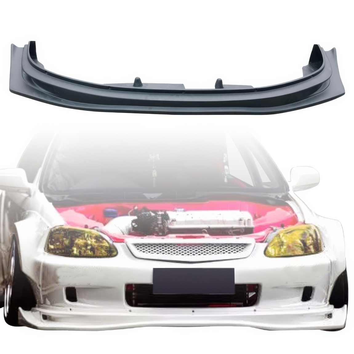 All kind of body kits for Honda Civic 1999. Exterior/Front Bumpers or Lips 