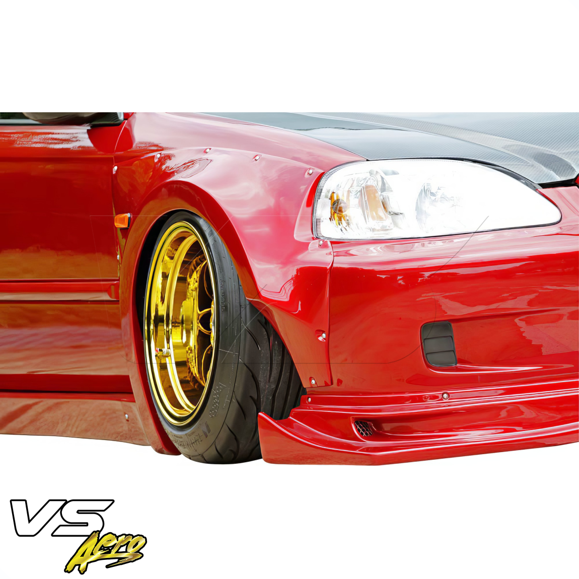 All kind of body kits for Honda Civic 1999. Exterior/Front Bumpers or Lips 